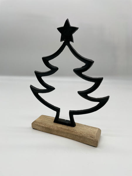 Dekobaum, Metallbaum, Weihnachtsbaum, Metall, schwarz, Advent, Weihnac – MomentS Eventdesign
