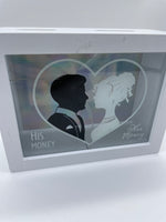 Geschenk, Hochzeit, Wedding, Geldgeschenk, “Er / Sie”, Spardose, Schenken, Brautpaar