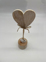 Herz, Holz, Aufsteller, Natur, Muttertag, Wedding, Geschenk, Valentinstag, Hochzeitstag, Jahrestag